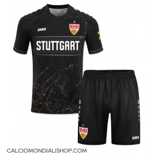 Maglie da calcio Stuttgart Terza Maglia Bambino 2024-25 Manica Corta (+ Pantaloni corti)